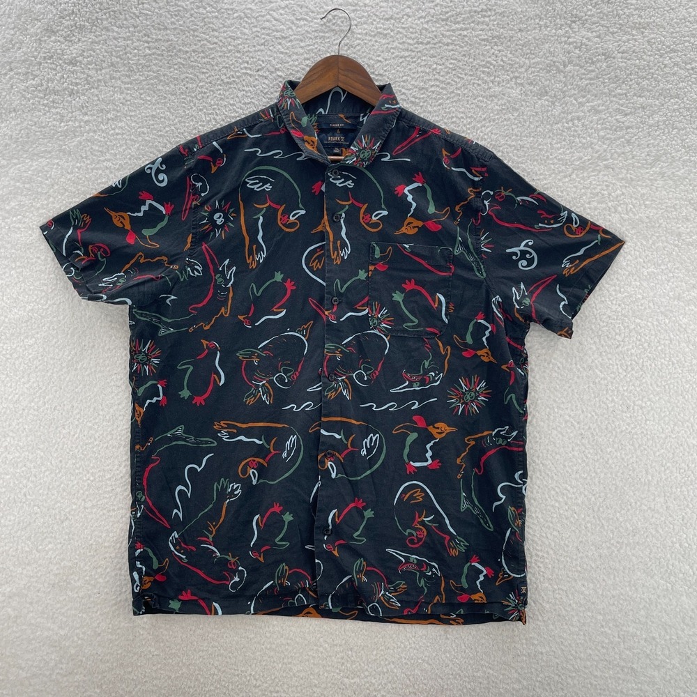Roark Shirt Mens XL Black Gonzo De Palmas Creatures Monster Art Outdoor Hike